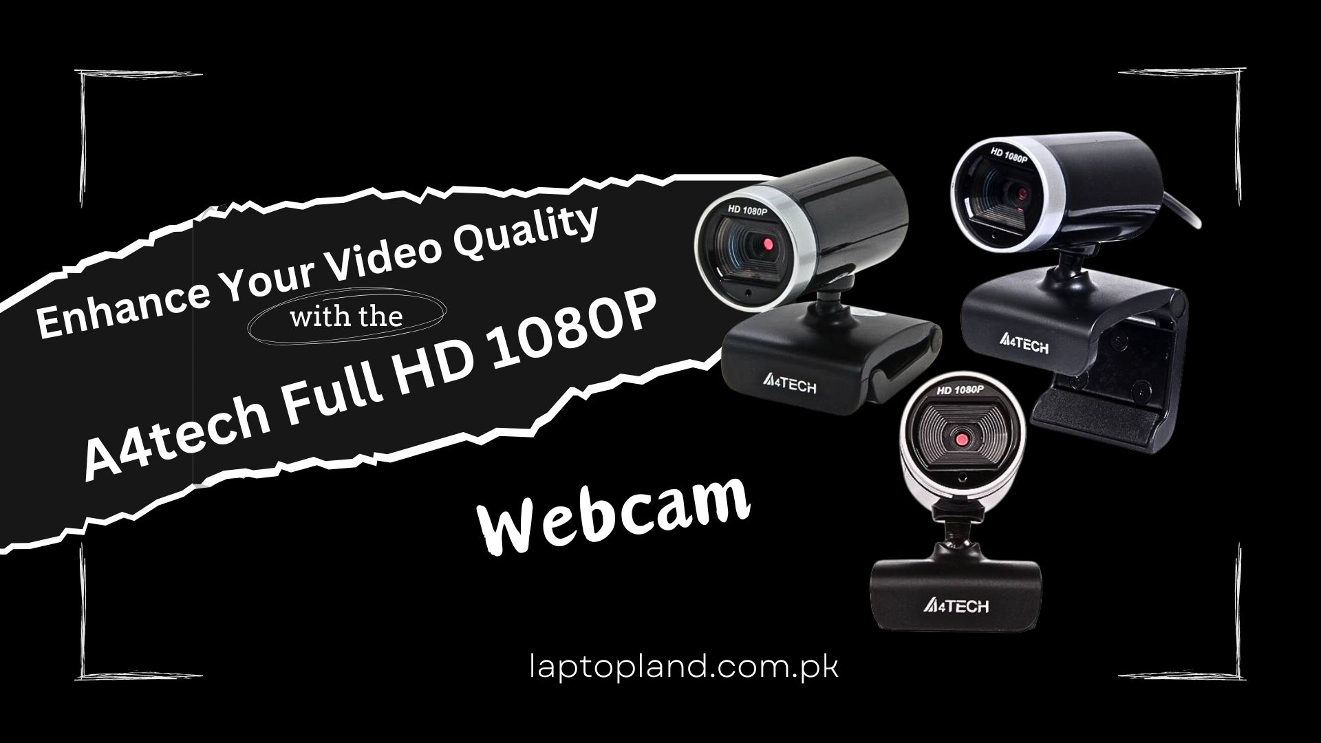 A4tech PK-910H Full HD Webcam – Crystal Clear Video Awaits