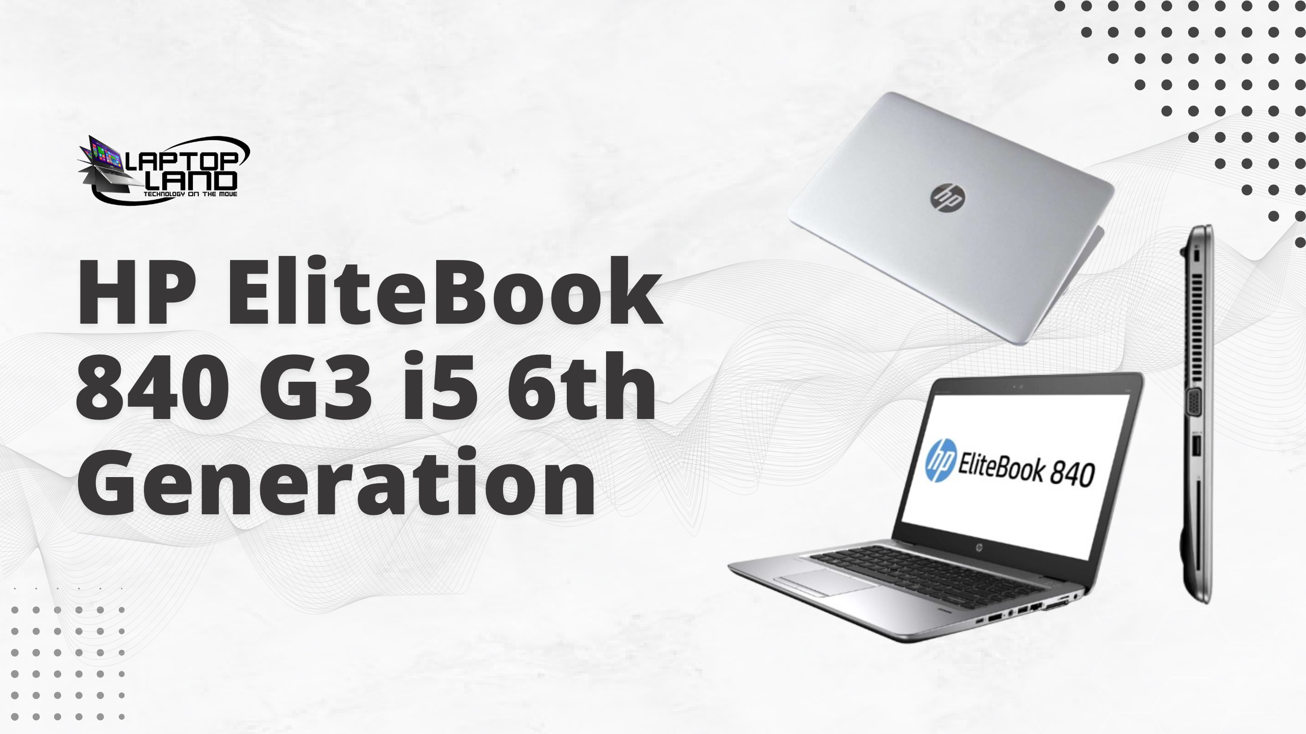 HP EliteBook 840 G3 i5 6th Generation: A Powerful, Portable Business Laptop