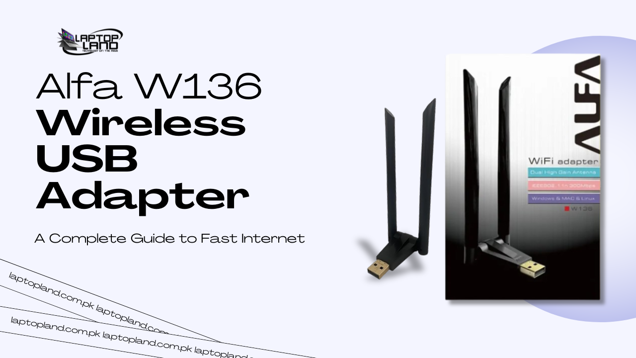 Alfa W136 Dual Antenna – Unleash Lightning-Fast Internet