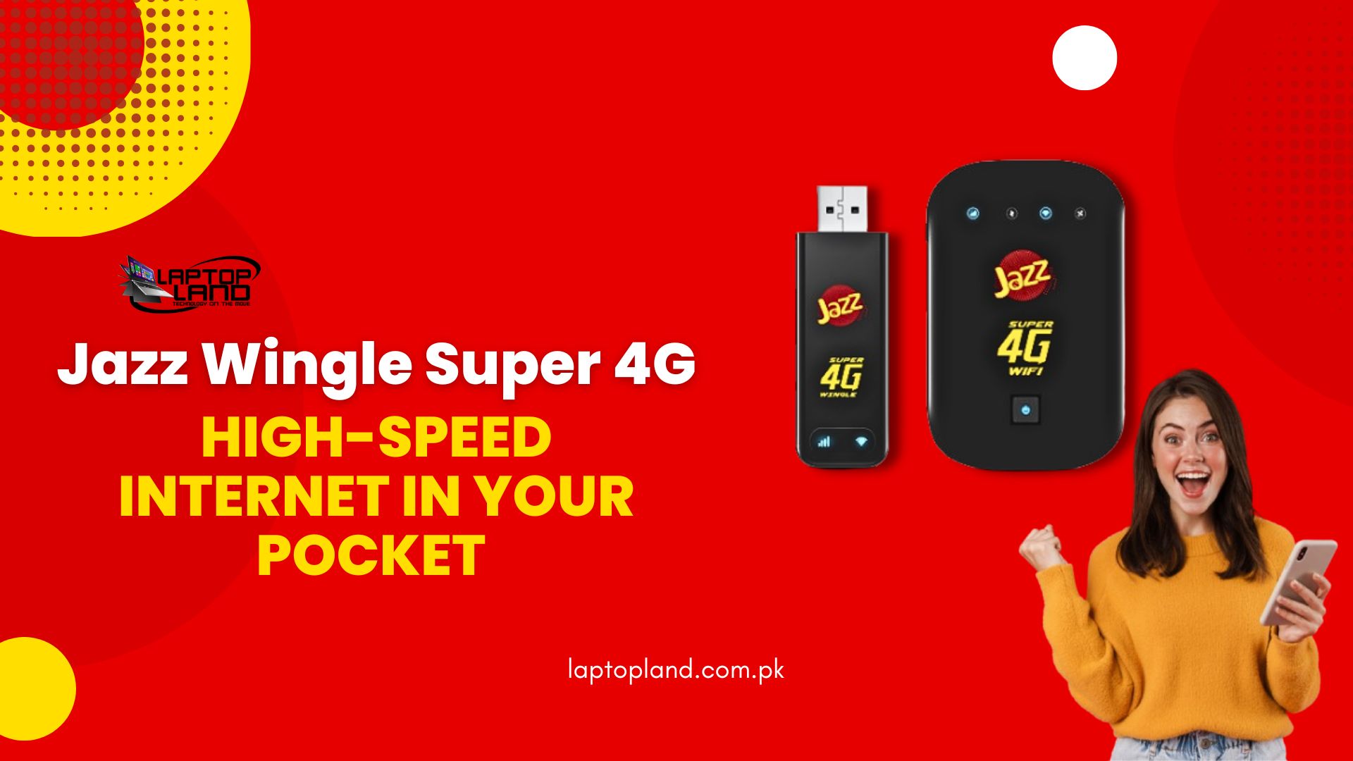 Jazz Wingle: High-Speed Internet in Your Pocket